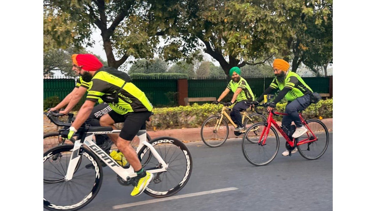 New Delhi YMCA Organizes Cyclothon 3.0: 180 Riders Pedal for a Pollution-Free Environment-PNN