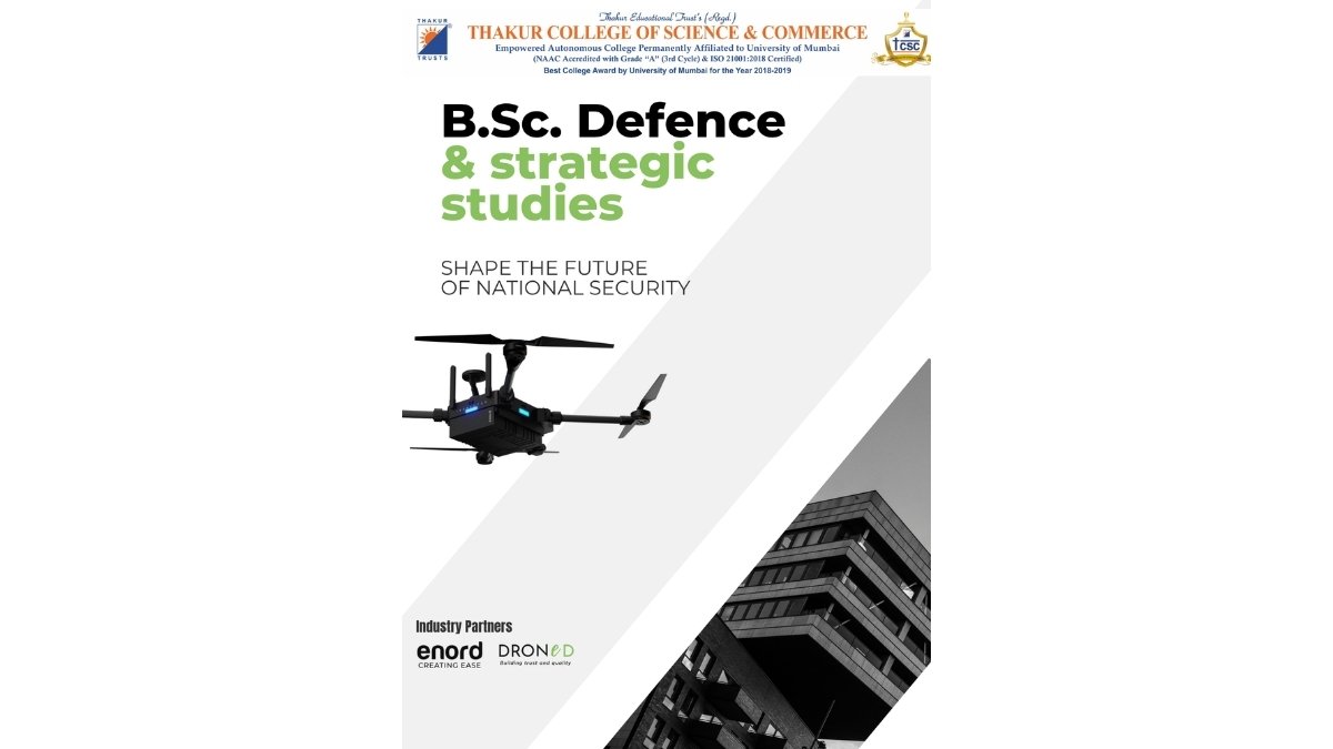 Thakur College launches B. Sc. in Defence and Strategic Studies under Mumbai University; Admissions Open for 2026